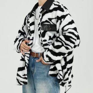 Couple Matching Printed Fleece Jacket