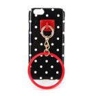 Hoop-handle Polka-dot Iphone 6 / 6 Plus / 7 / 7 Plus Case