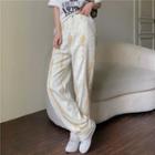 Tie-dyed Loose-fit Jeans