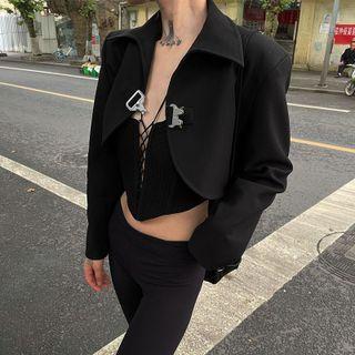Puff Sleeve Crop Blazer