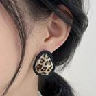Animal Print Stud Earring