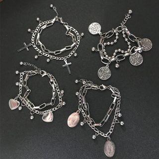 Layered Chain Bracelet (various Designs)