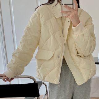 Padded Jacket Almond Yellow - One Size