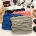 Shirred Mesh Camisole Top