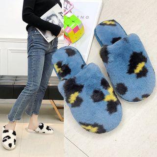 Fake-fur Slippers