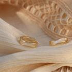 Faux Pearl Hoop Earrings 1 Pair - Classic Earrings - Gold - One Size