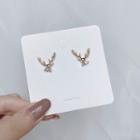 Alloy Deer Earring 1 Pair - Earrings - One Size