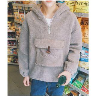 Half Zip Fleece Hoodie