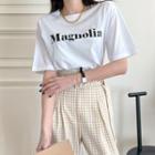 Magnolia Cotton T-shirt