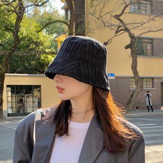 Plain Embossed Bucket Hat