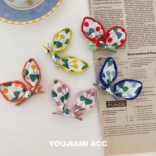 Cherry Print Hair Clip