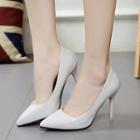 Pointed Stiletto Heel Pumps