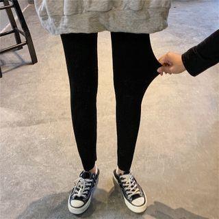 Elastic Plain Tights