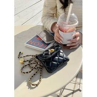 Chain Quilt Micro Shoulder Bag