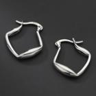 Irregular Earring 1 Pair - S925 Silver - Silver - One Size