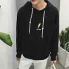 Lightning Embroidered Hoodie