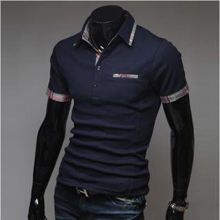 Check-detail Polo Shirt