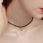 925 Sterling Silver Layered Choker As Shown In Figure - One Size