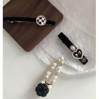 Faux Pearl / Rhinestone / Acrylic Hair Clip (various Designs)