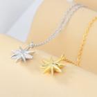 Star Pendant Sterling Silver Necklace