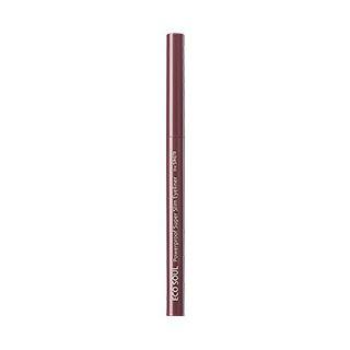 The Saem - Eco Soul Powerproof Super Slim Eyeliner (#br06 Rose Brown) 0.1g