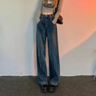 Low-rise Wide-leg Jeans
