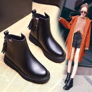Tassel Ankle Boots