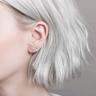 Bar Sterling Silver Earring