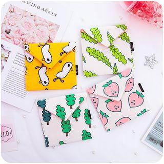 Cartoon Print Sanitary Pouch
