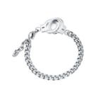 Fashion Simple Handcuffs 316l Stainless Steel Bracelet Silver - One Size
