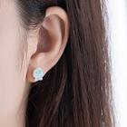 925 Sterling Silver Cartoon Octopus Earring 1 Pair - R414 - One Size