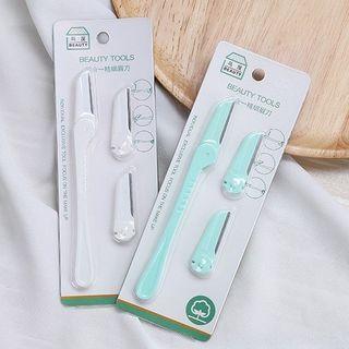Eyebrow Razor 1 Pc - White - One Size