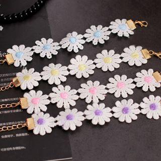Flower-accent Bracelet