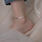 925 Sterling Silver Anklet Anklet - Silver - One Size