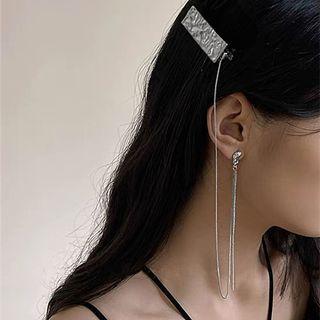 Wrinkle Fringe Earring