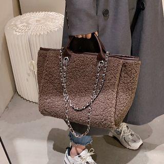 Chain Berber Fleecetote Bag