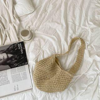 One-strap Straw Bag