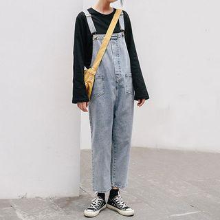 Cropped Straight-cut Jumper Jeans
