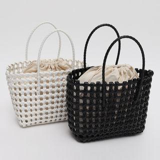 Basket Tote & Inset Pouch