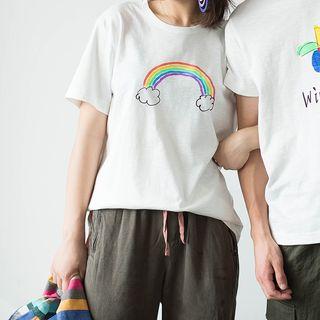 Rainbow Printed T-shirt