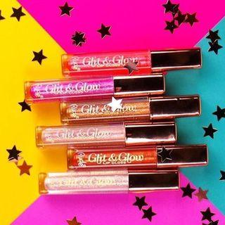 Rude  - Glit & Glow Lip Gloss (6 Colors), 2.5ml