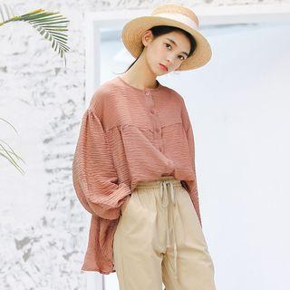 Crew-neck Blouse