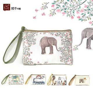 Printed Canvas Coin Purse (various Designs)