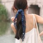 Flower Lace Scrunchie / Hair Tie
