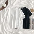 Lace Collar Short-sleeve T-shirt