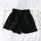 High-waist Shorts Black - One Size