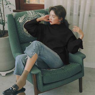 Turtleneck Cut Out Sweater