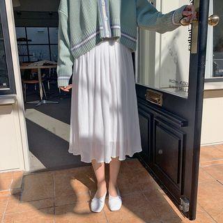 Chiffon Long Full Skirt