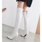 Pointed Stiletto Heel Over-the-knee Boots