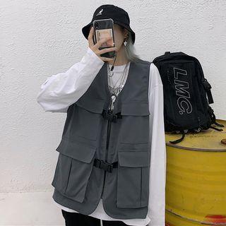 Buckled Cargo Vest